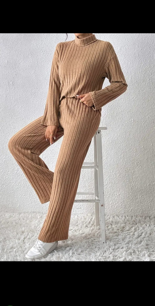 Ensemble femme col roulé